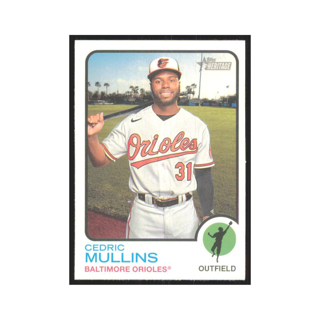 2022 Topps Heritage Cedric Mullins Orioles #232