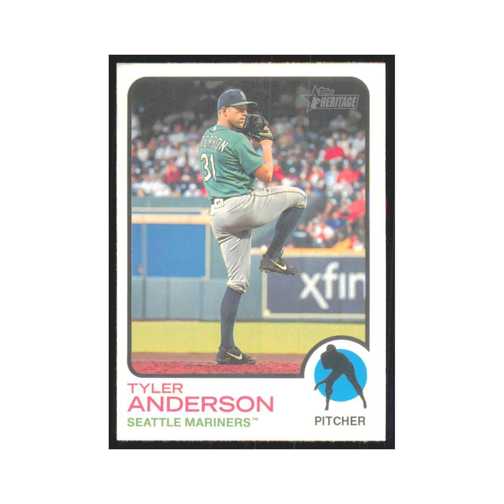 2022 Topps Heritage Tyler Anderson Mariners #369