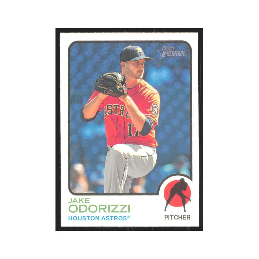 2022 Topps Heritage Jake Odorizzi Astros #320