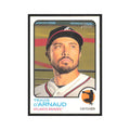2022 Topps Heritage Travis d'Arnaud Braves #396