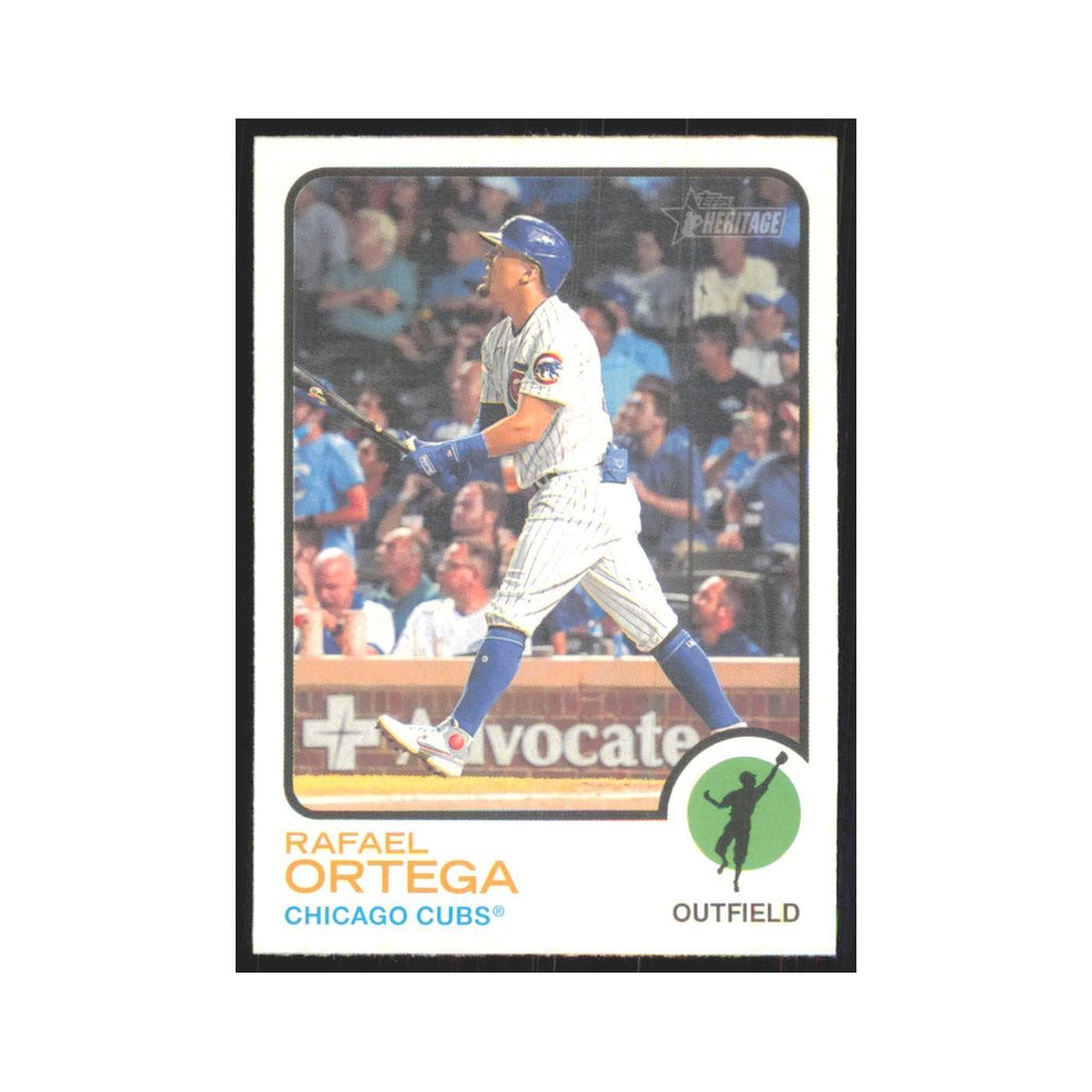 2022 Topps Heritage Rafael Ortega Cubs #180