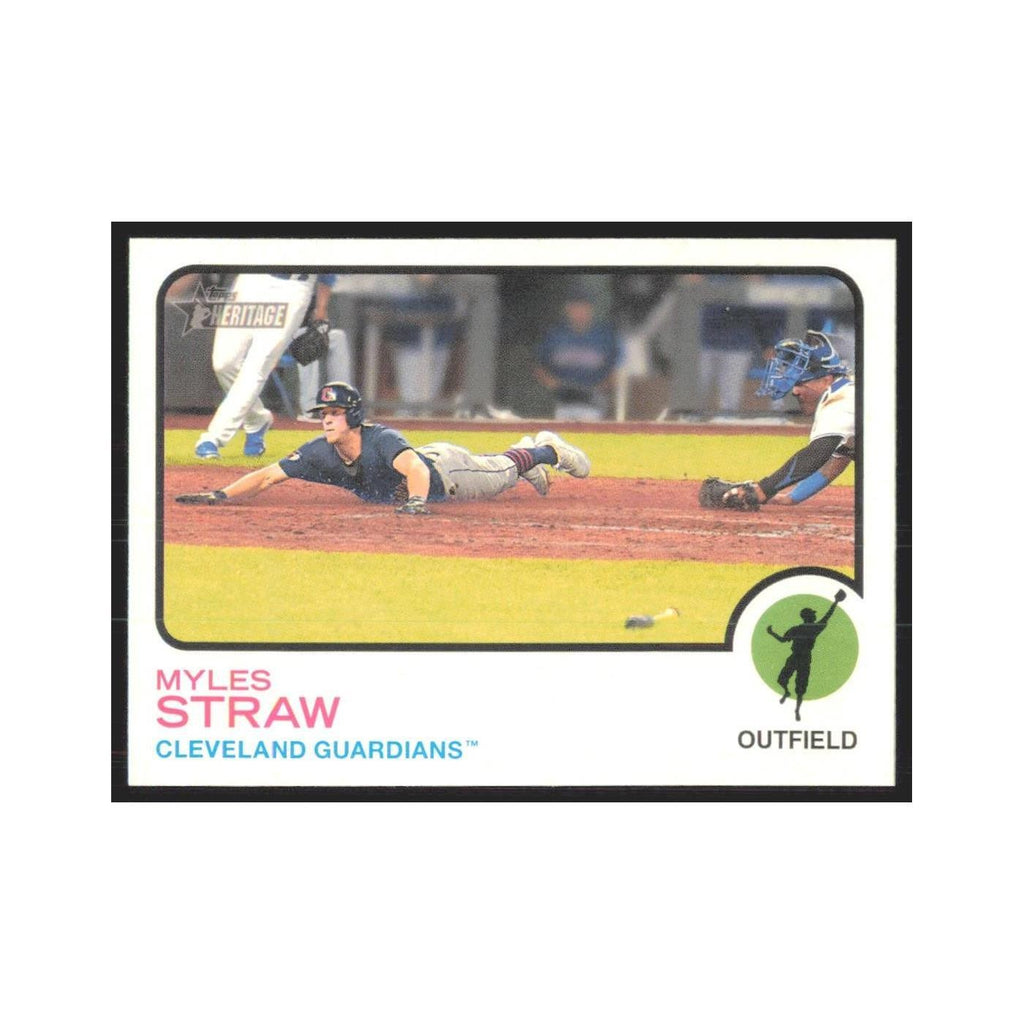 2022 Topps Heritage Myles Straw Guardians #304
