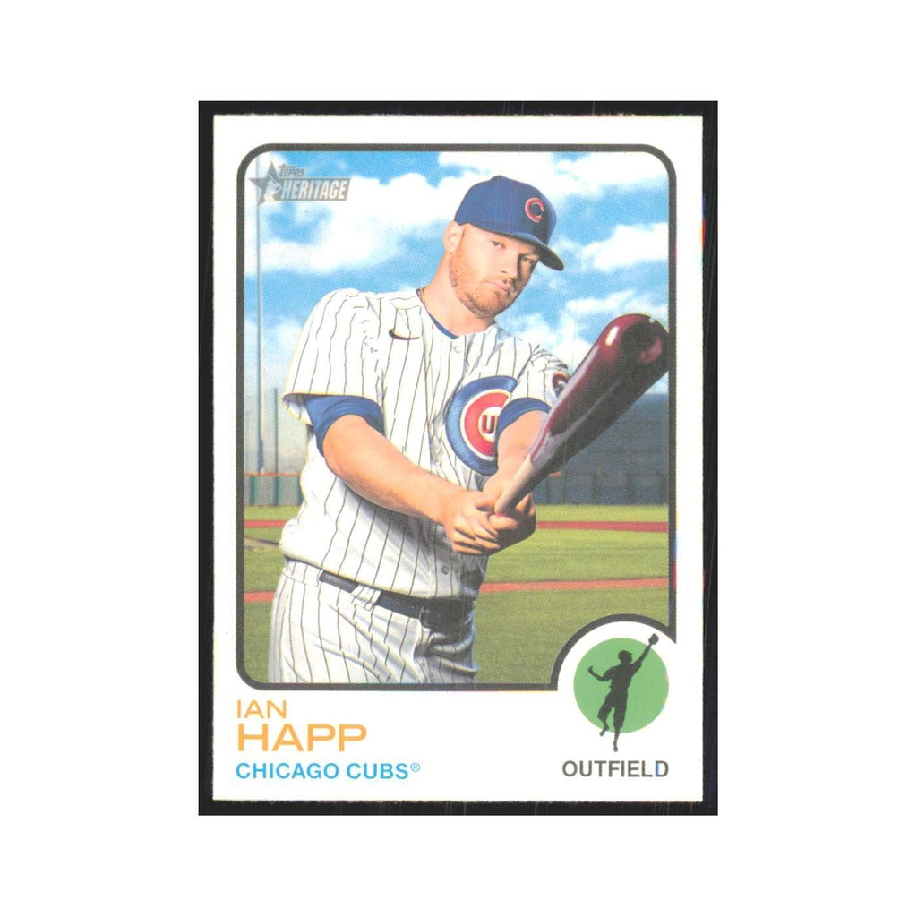 2022 Topps Heritage Ian Happ Cubs #221