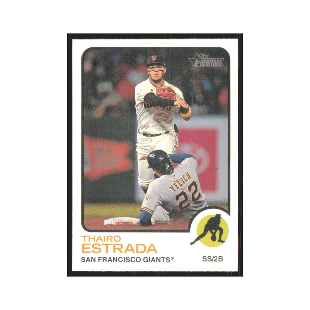 2022 Topps Heritage Thairo Estrada Giants #271