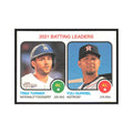 2022 Topps Heritage Yuli Gurriel/Trea Turner Houston Astros/Los Angeles Dodgers