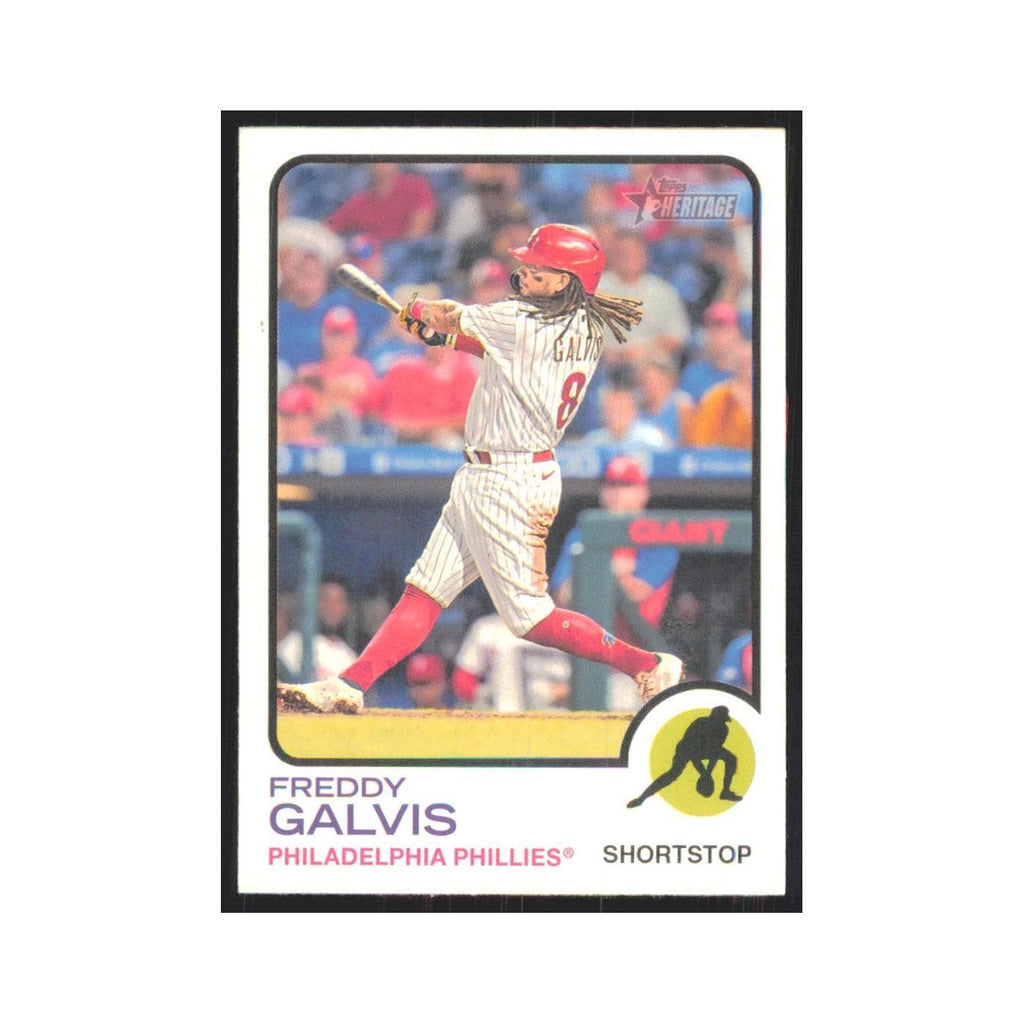 2022 Topps Heritage Freddy Galvis Phillies #302
