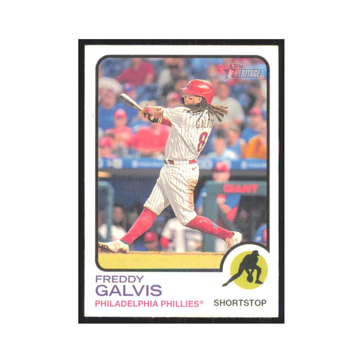 2022 Topps Heritage Freddy Galvis Phillies #302
