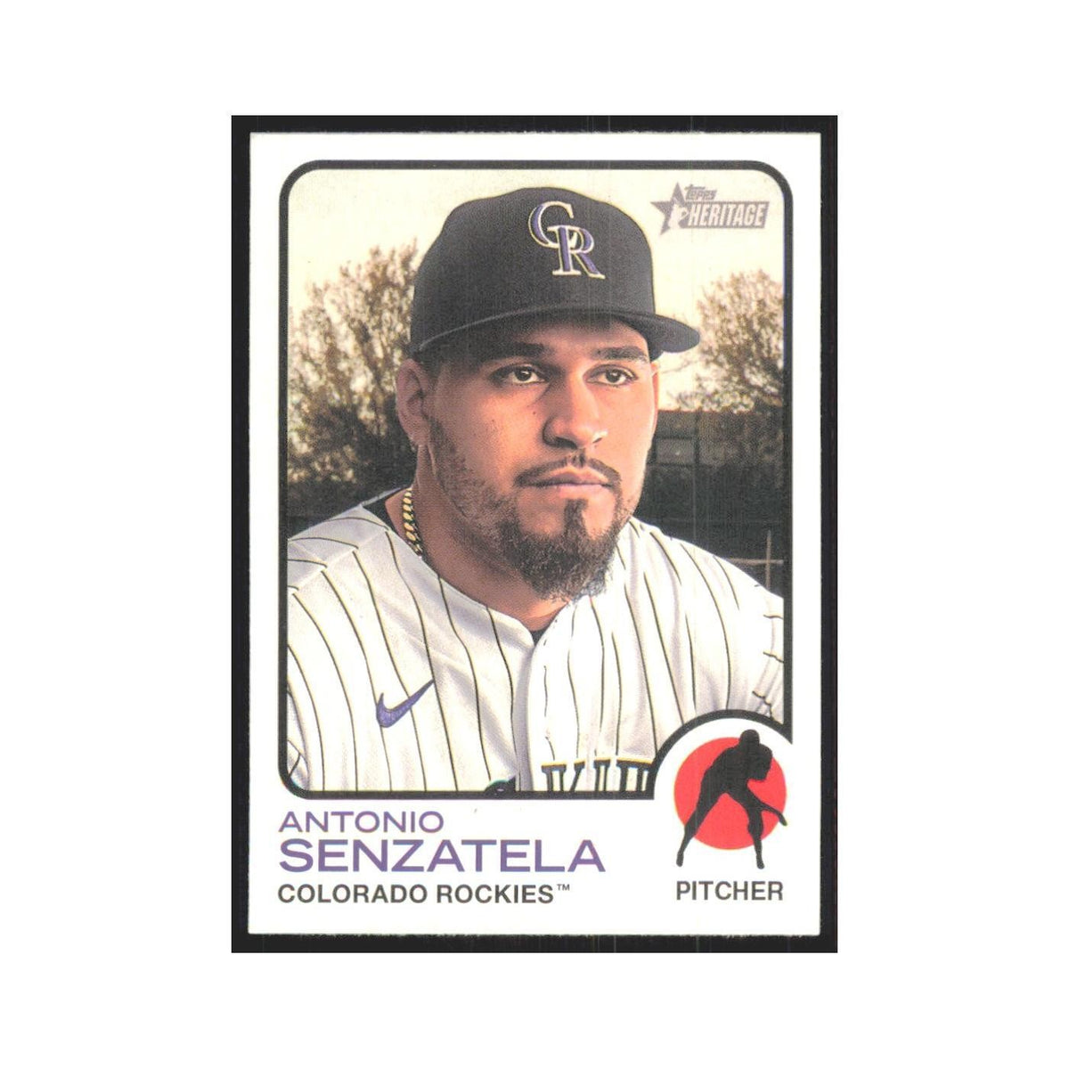 2022 Topps Heritage Antonio Senzatela Rockies #162