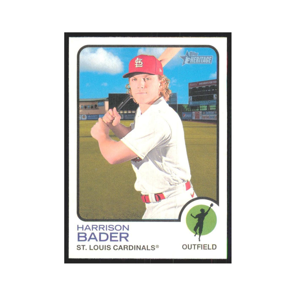 2022 Topps Heritage Harrison Bader Cardinals #243
