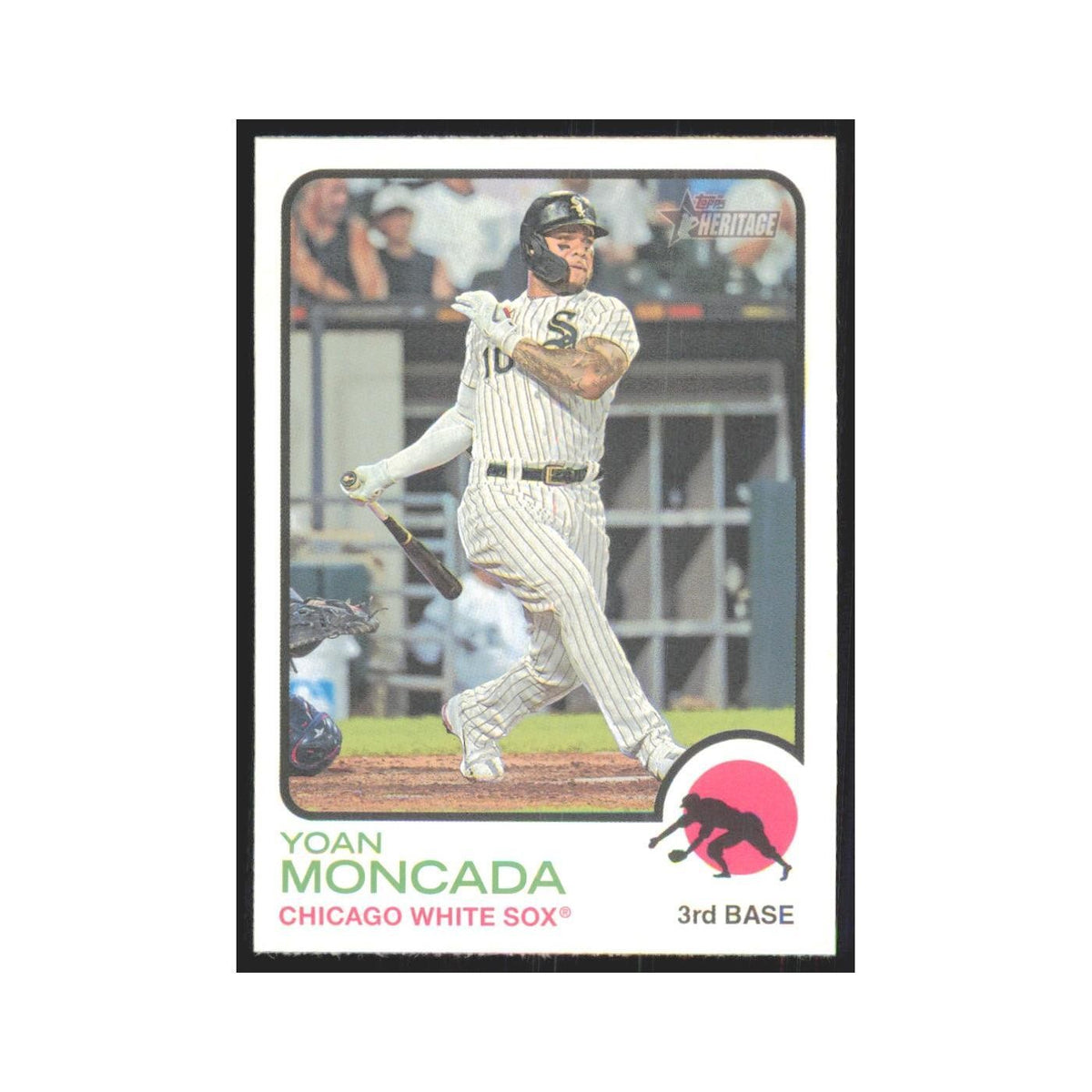 2022 Topps Heritage Yoan Moncada White Sox #9