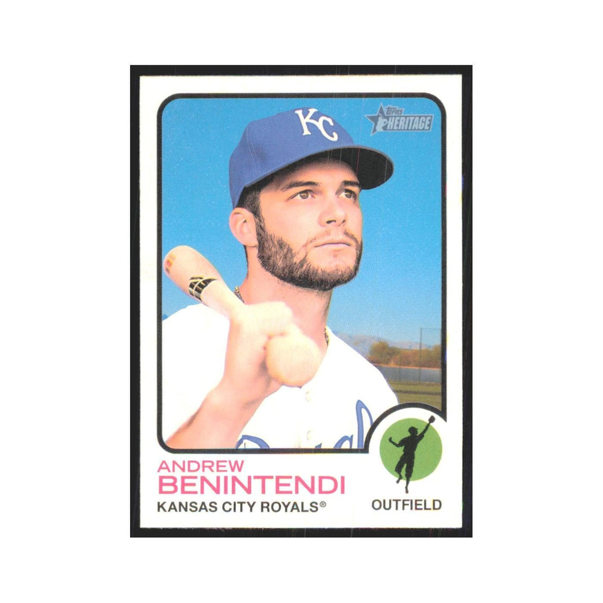 2022 Topps Heritage Andrew Benintendi Royals #30