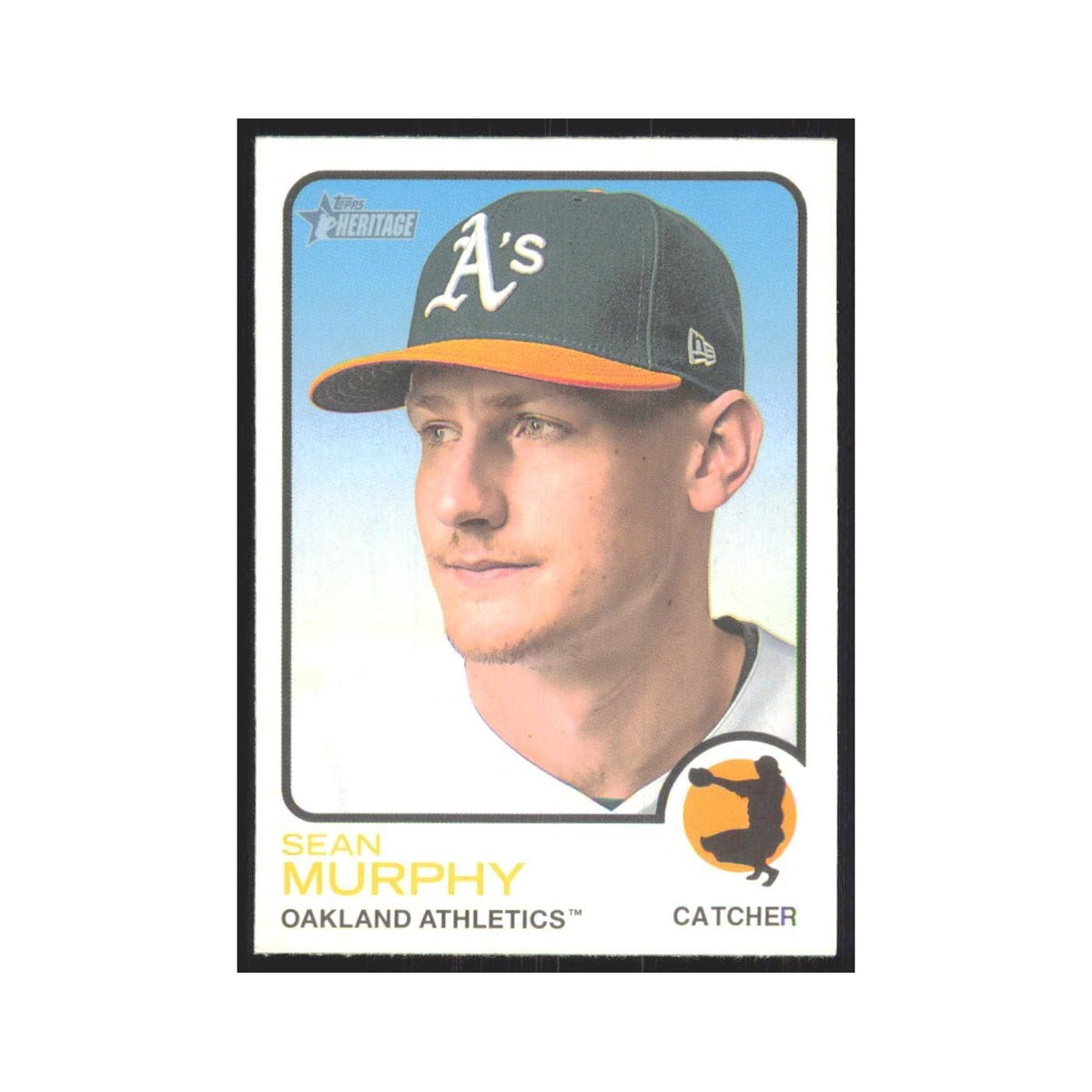 2022 Topps Heritage Sean Murphy Athletics #390