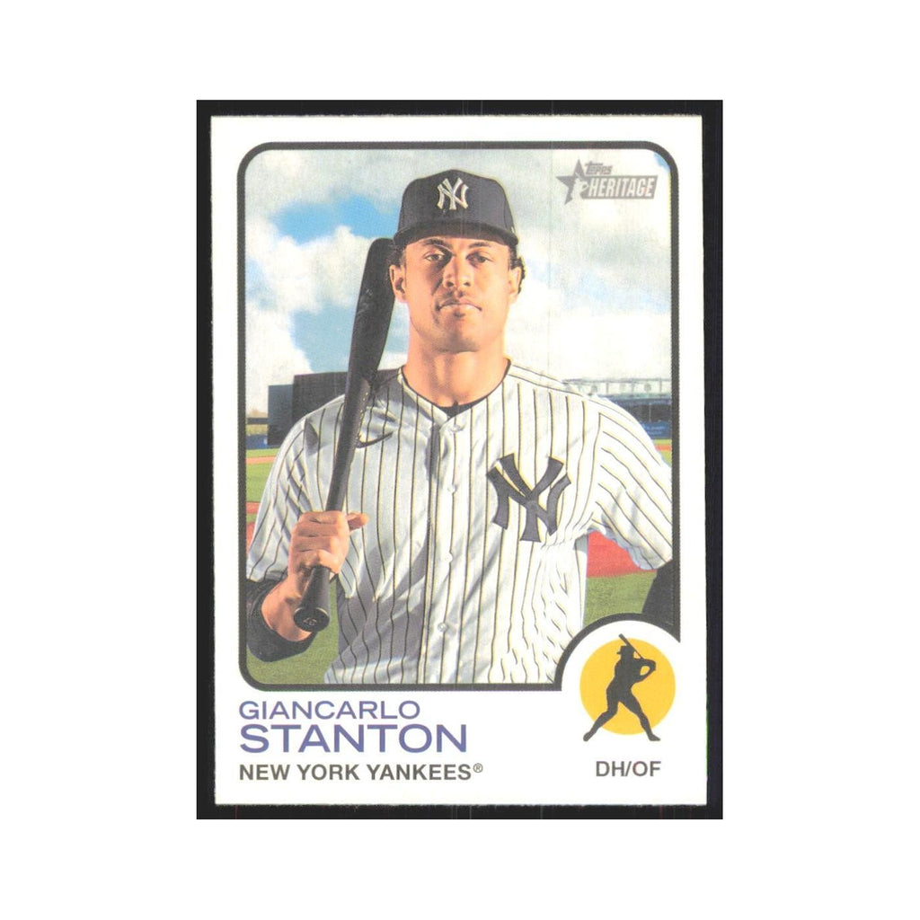 2022 Topps Heritage Giancarlo Stanton Yankees #225