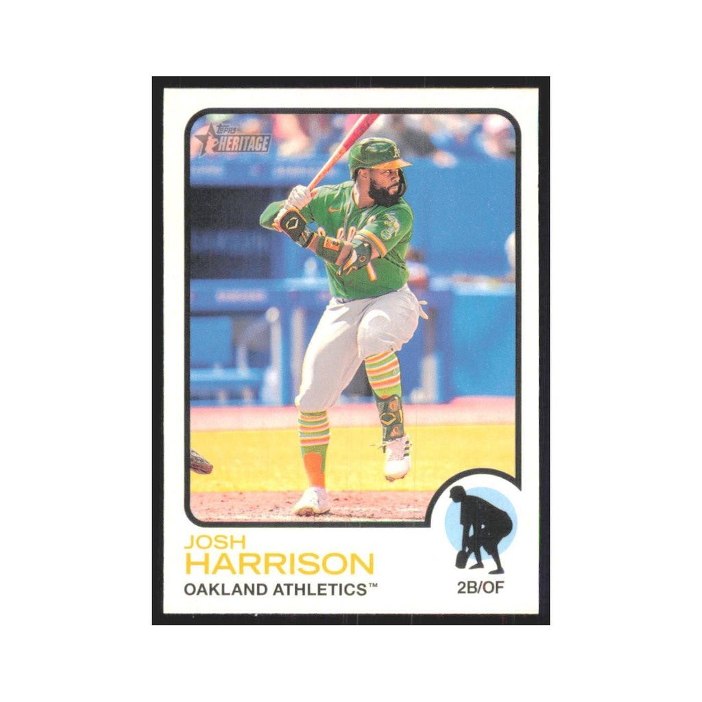 2022 Topps Heritage Josh Harrison Athletics #233