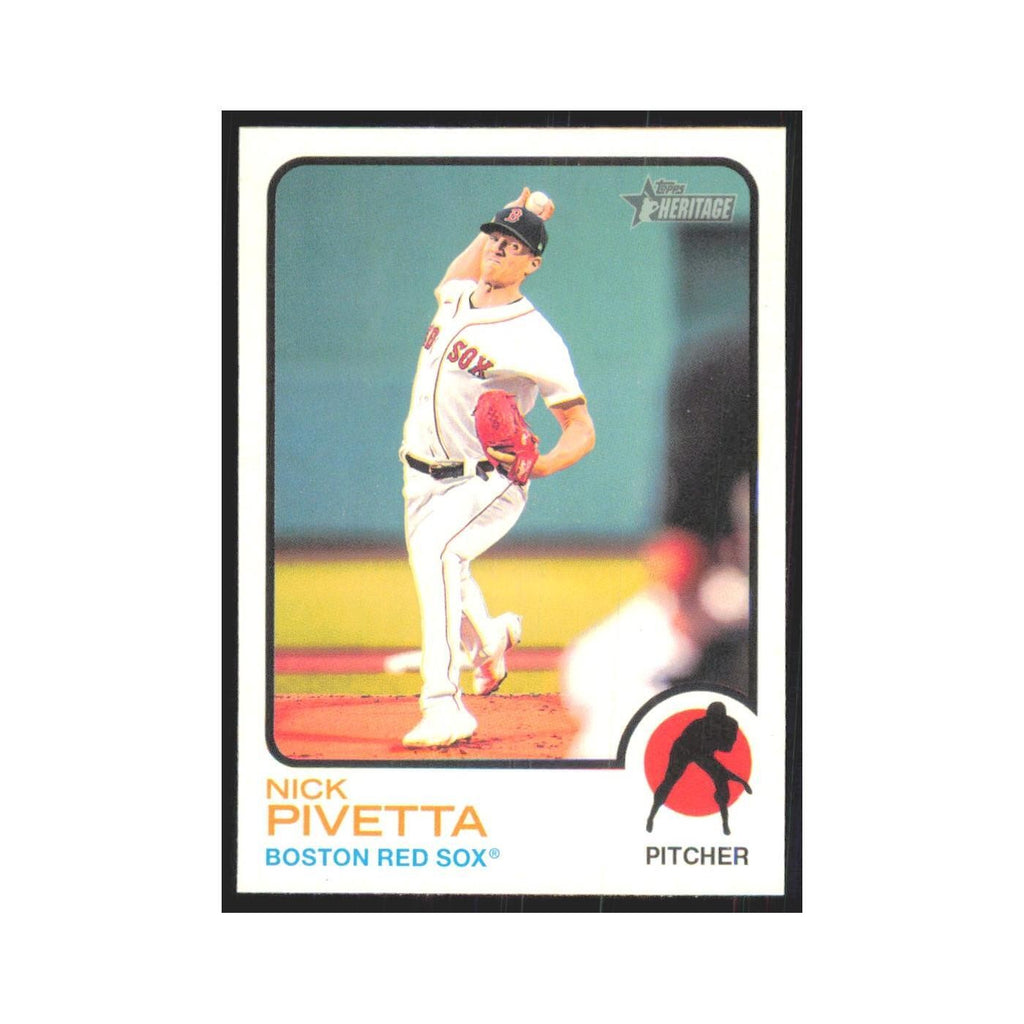 2022 Topps Heritage Nick Pivetta Red Sox #121