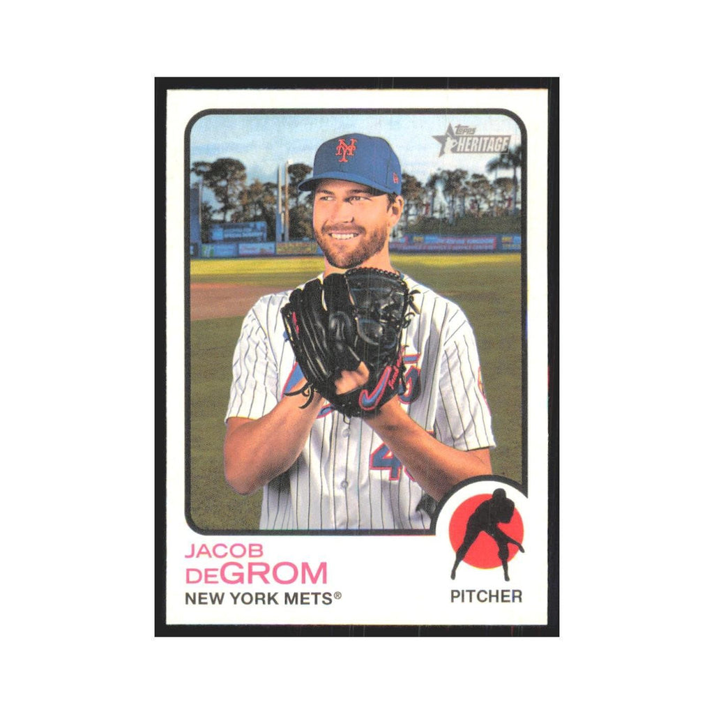 2022 Topps Heritage Jacob deGrom Mets #250