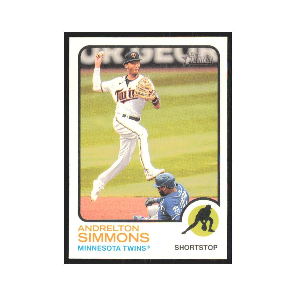 2022 Topps Heritage Andrelton Simmons Twins #12