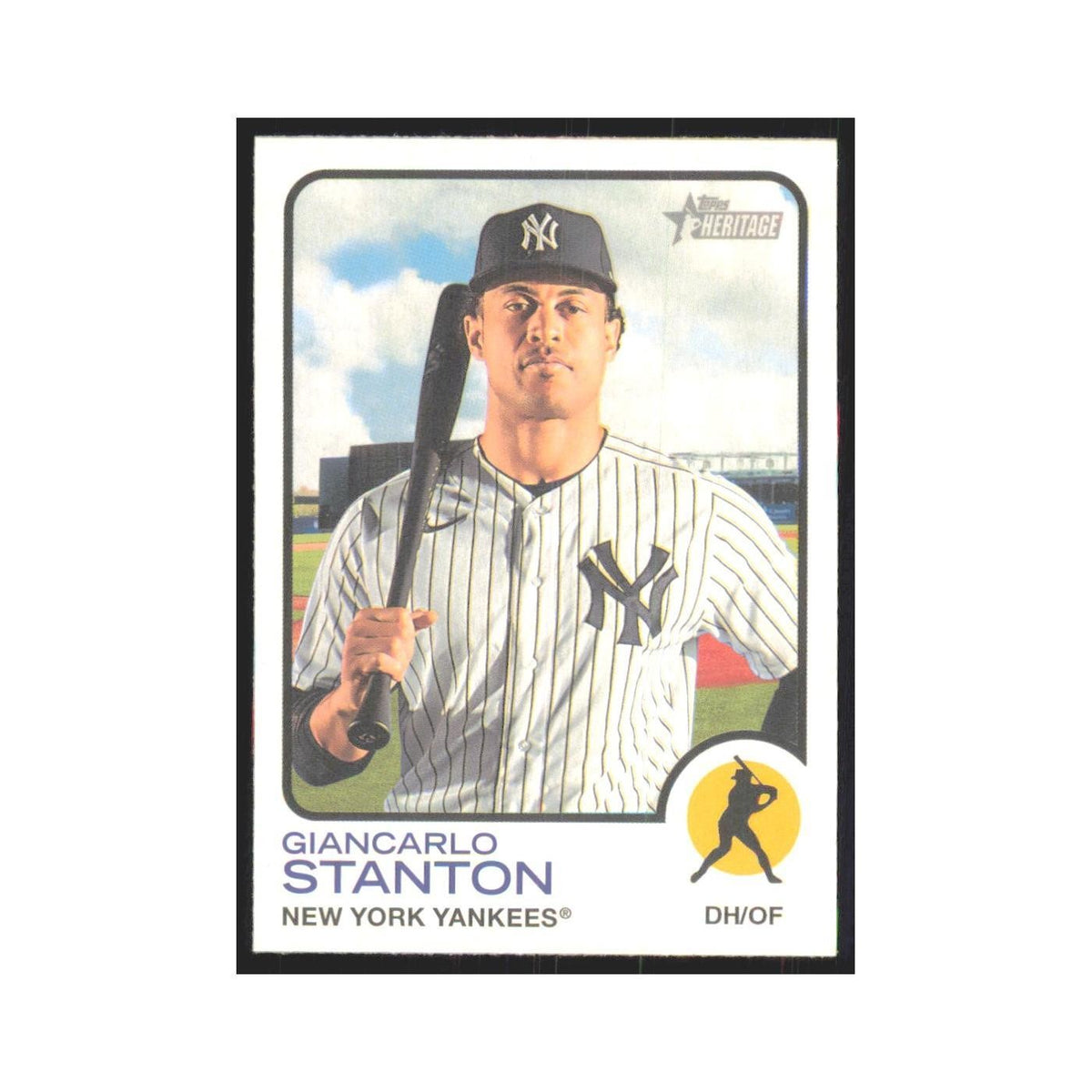 2022 Topps Heritage Giancarlo Stanton Yankees #225