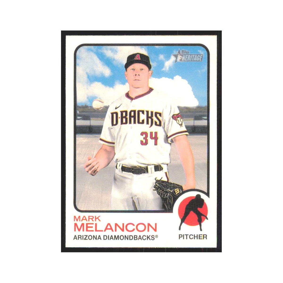 2022 Topps Heritage Mark Melancon Diamondbacks #234