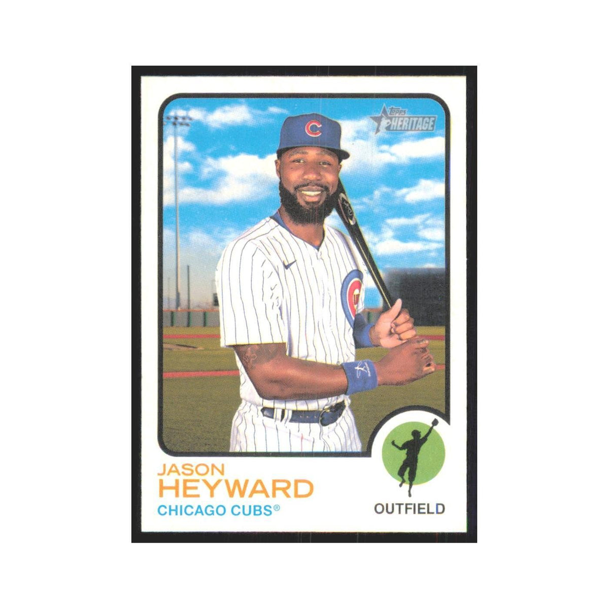 2022 Topps Heritage Jason Heyward Cubs #332