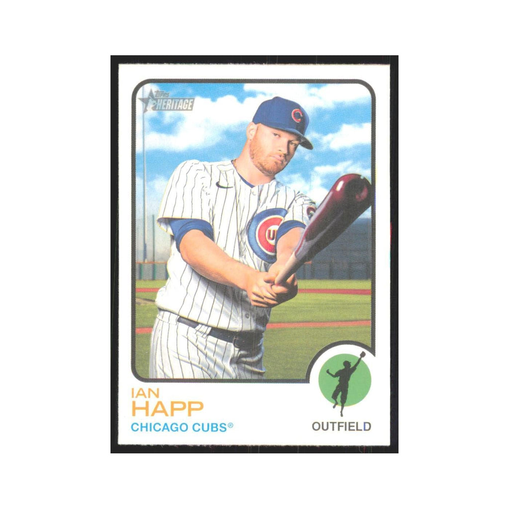 2022 Topps Heritage Ian Happ Cubs #221