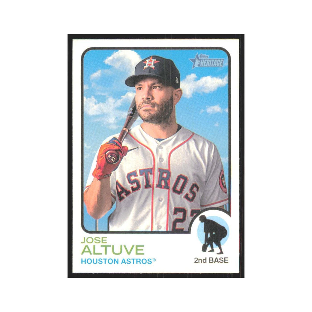 2022 Topps Heritage Jose Altuve Astros #43