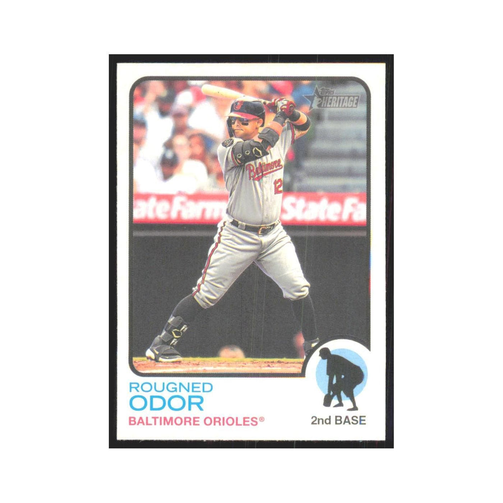2022 Topps Heritage Rougned Odor Orioles #307