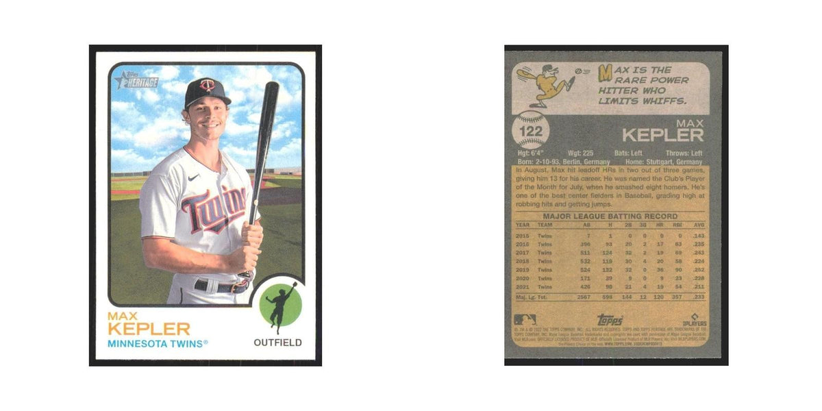 2022 Topps Heritage Max Kepler Twins #122