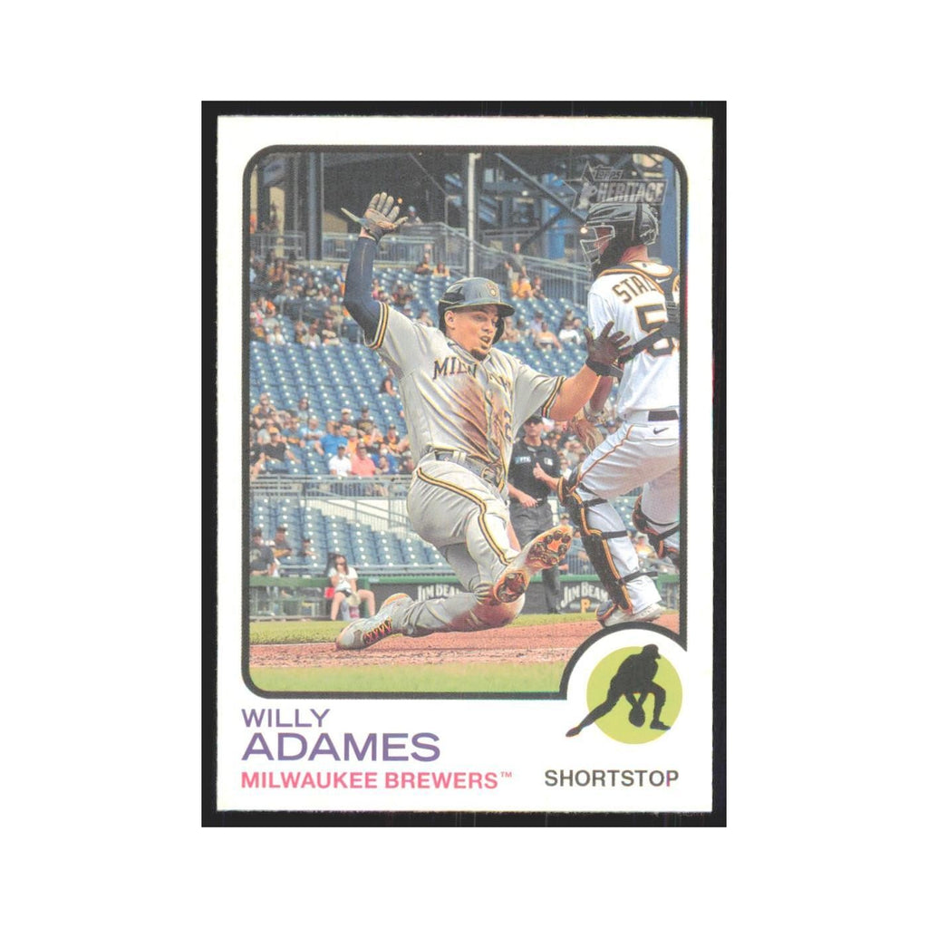 2022 Topps Heritage Willy Adames Brewers #144