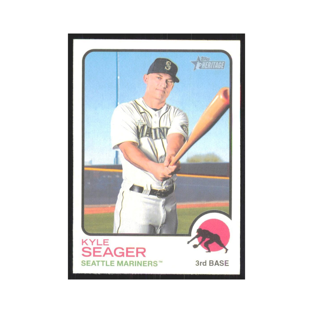 2022 Topps Heritage Kyle Seager Mariners #374