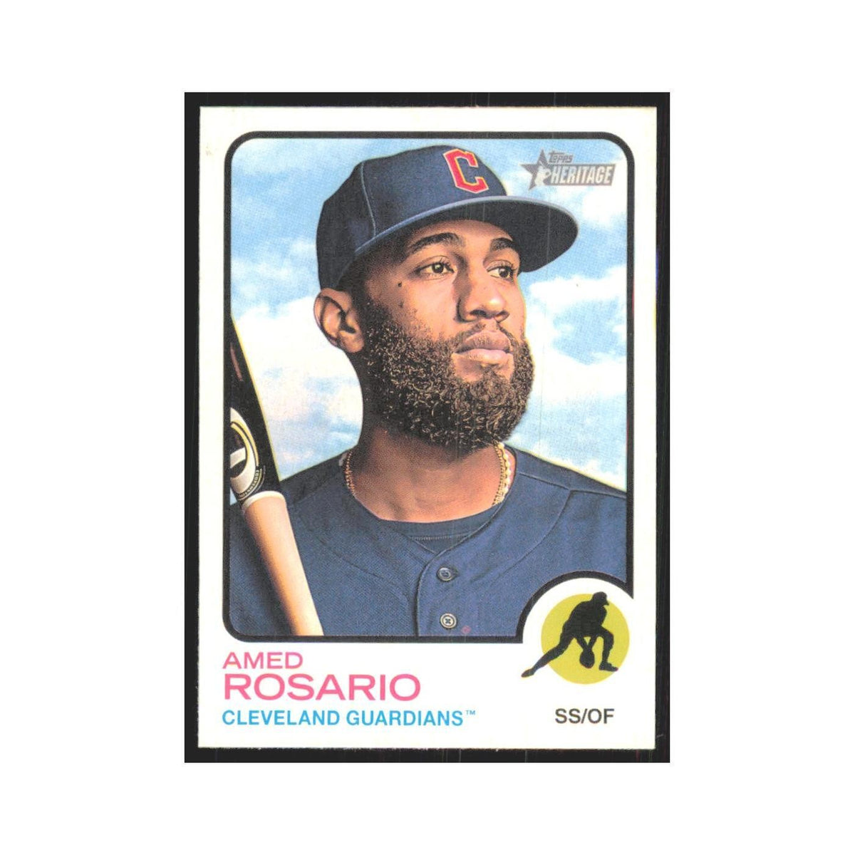 2022 Topps Heritage Amed Rosario Guardians #172