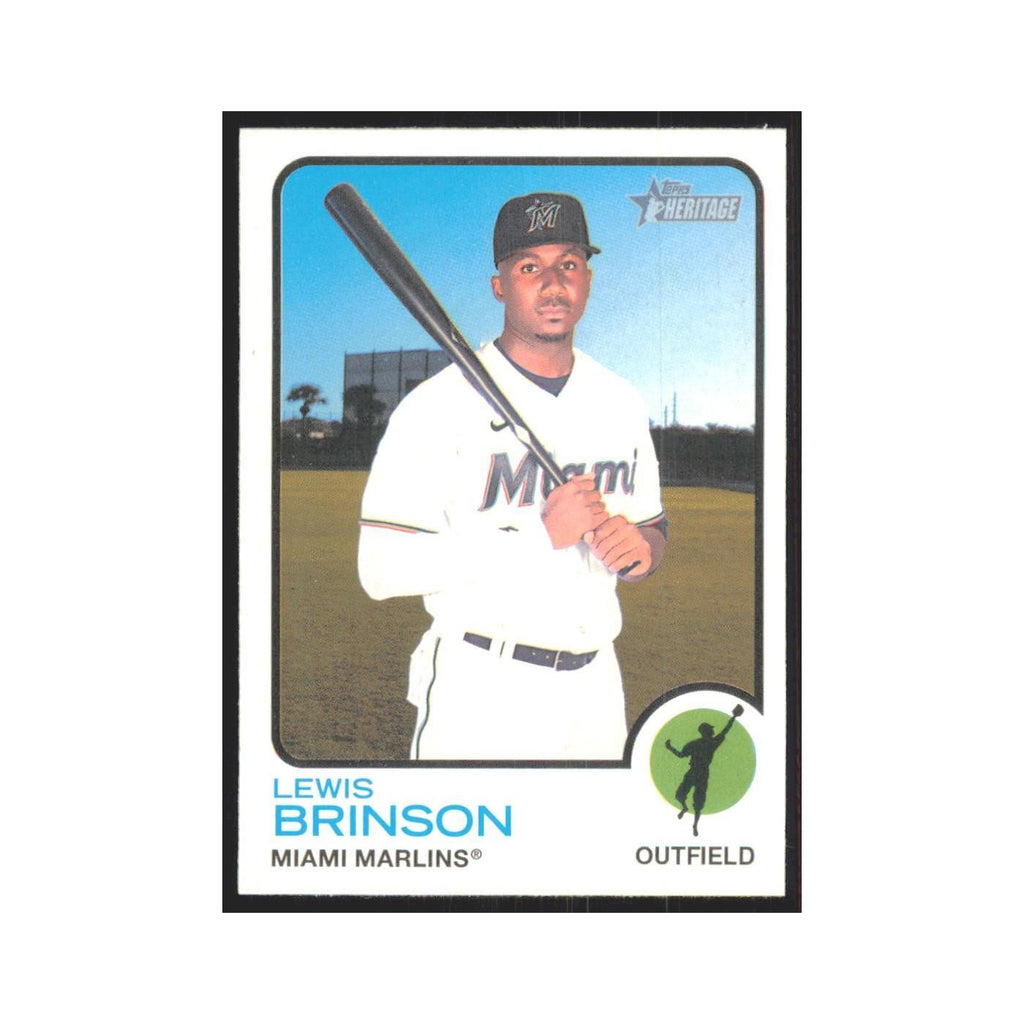 2022 Topps Heritage Lewis Brinson Marlins #39