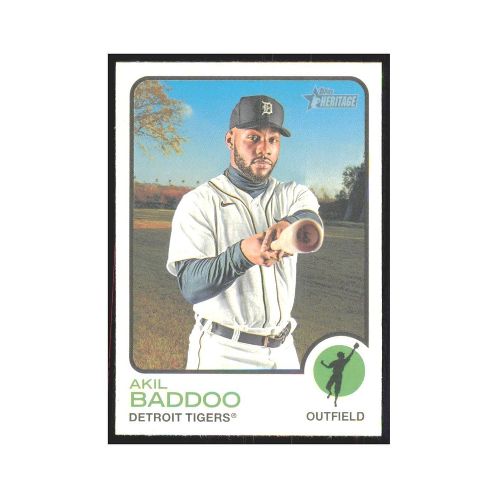 2022 Topps Heritage Akil Baddoo Tigers #300