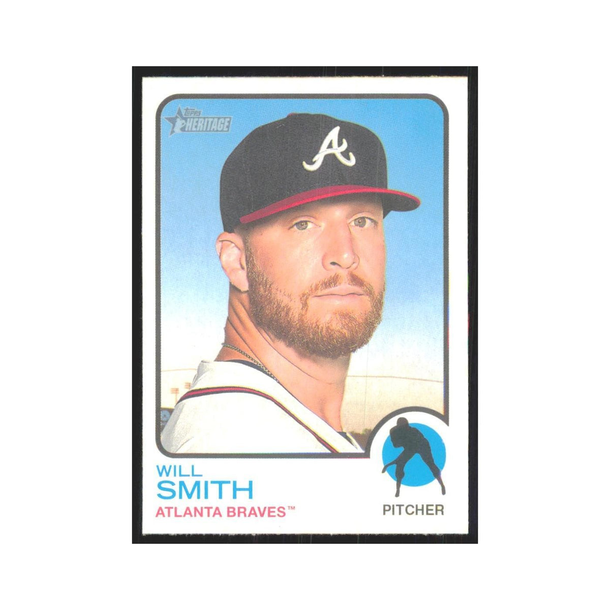 2022 Topps Heritage Will Smith Braves #53