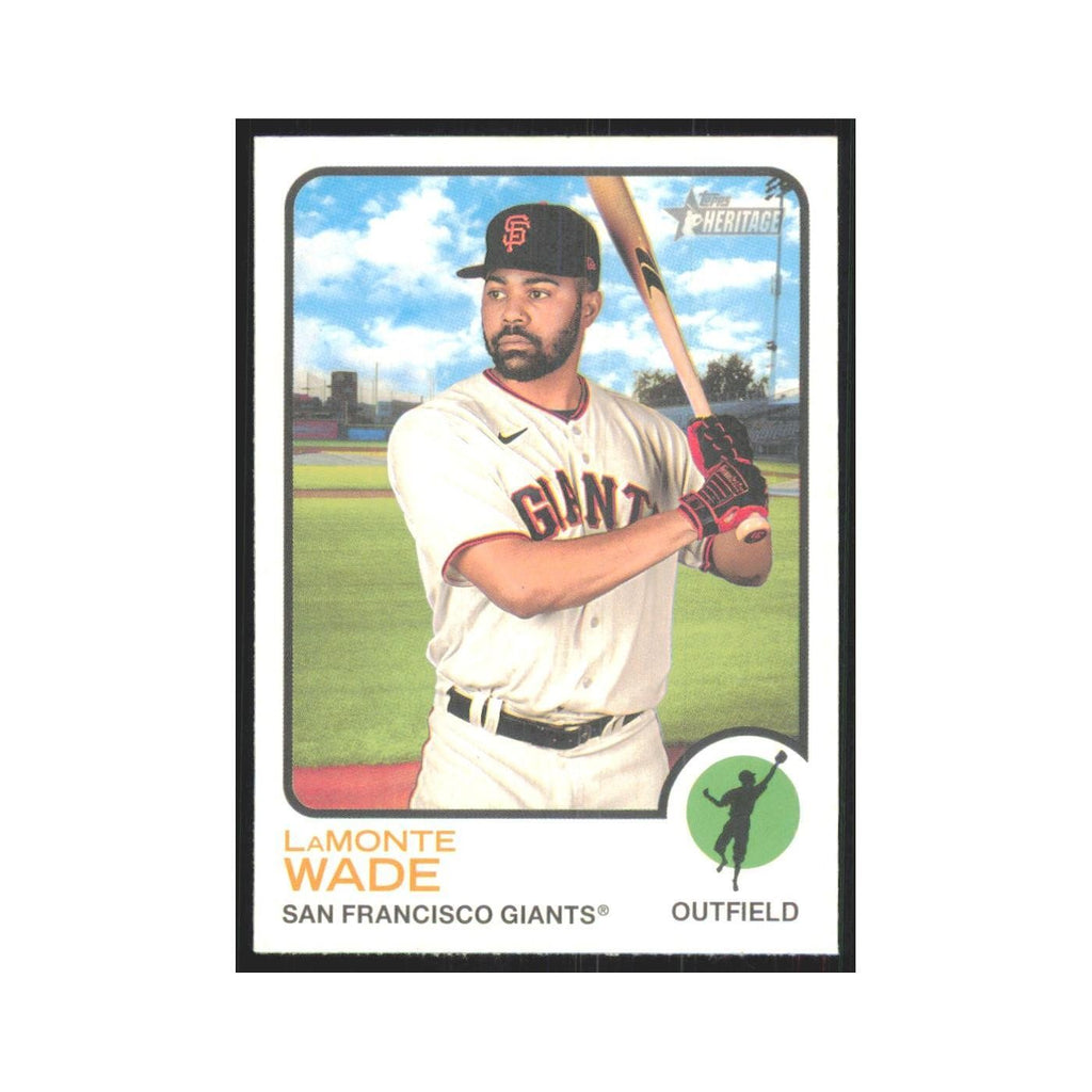 2022 Topps Heritage LaMonte Wade Giants #359