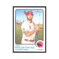 2022 Topps Heritage Mike Moustakas Reds #4