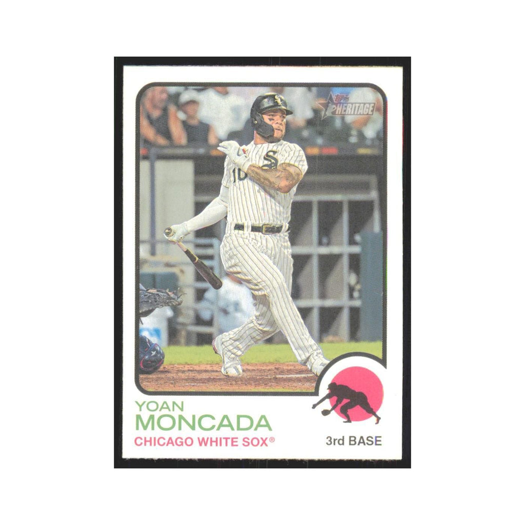 2022 Topps Heritage Yoan Moncada White Sox #9