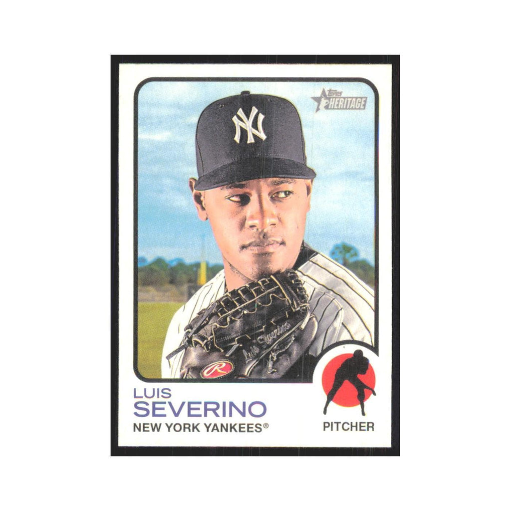 2022 Topps Heritage Luis Severino Yankees #177