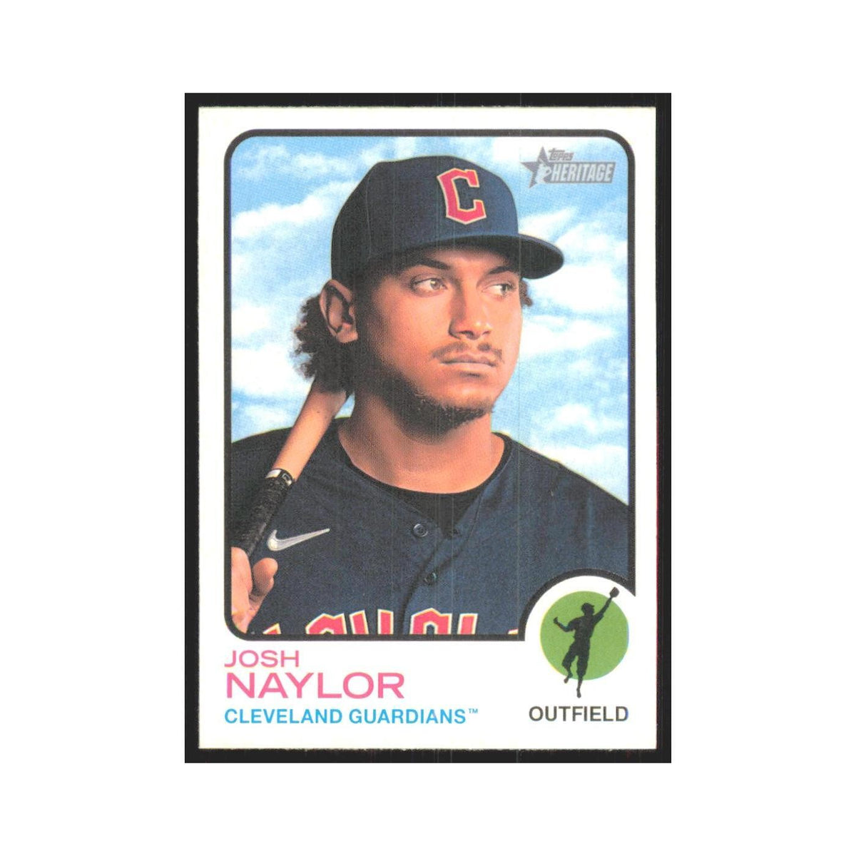 2022 Topps Heritage Josh Naylor Guardians #167