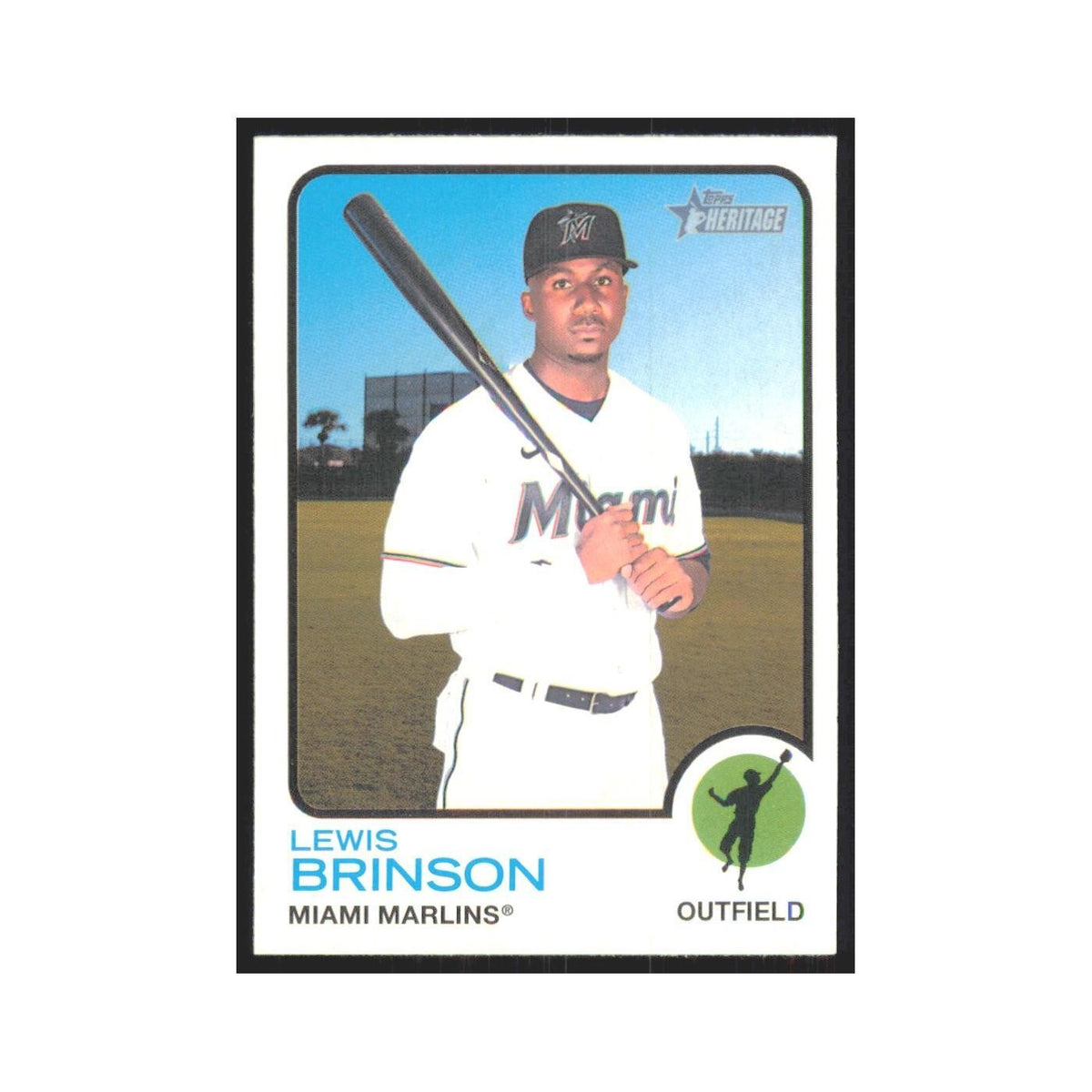 2022 Topps Heritage Lewis Brinson Marlins #39