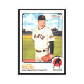 2022 Topps Heritage Logan Webb Giants #358