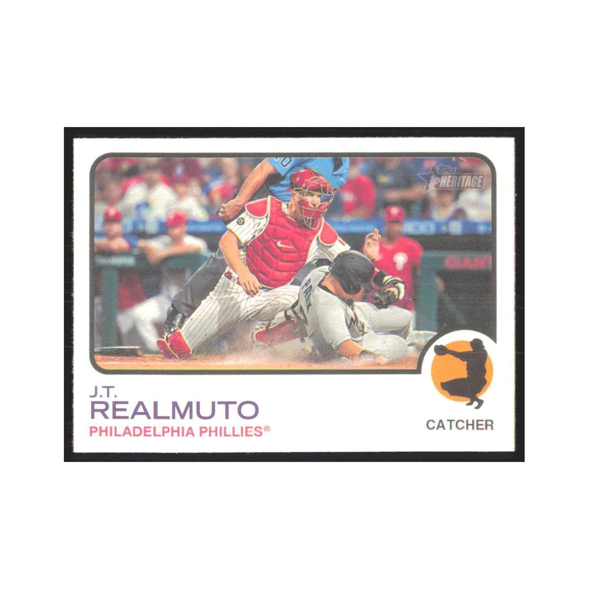 2022 Topps Heritage J.T. Realmuto Phillies #124