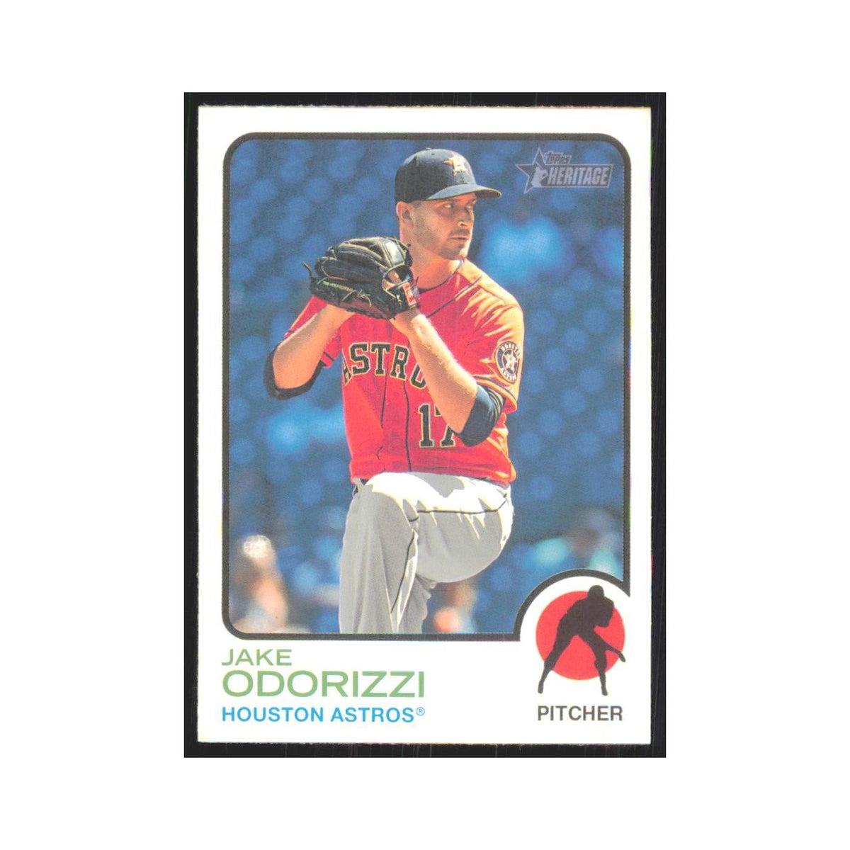 2022 Topps Heritage Jake Odorizzi Astros #320