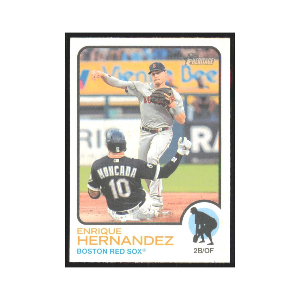 2022 Topps Heritage Enrique Hernandez Red Sox #188