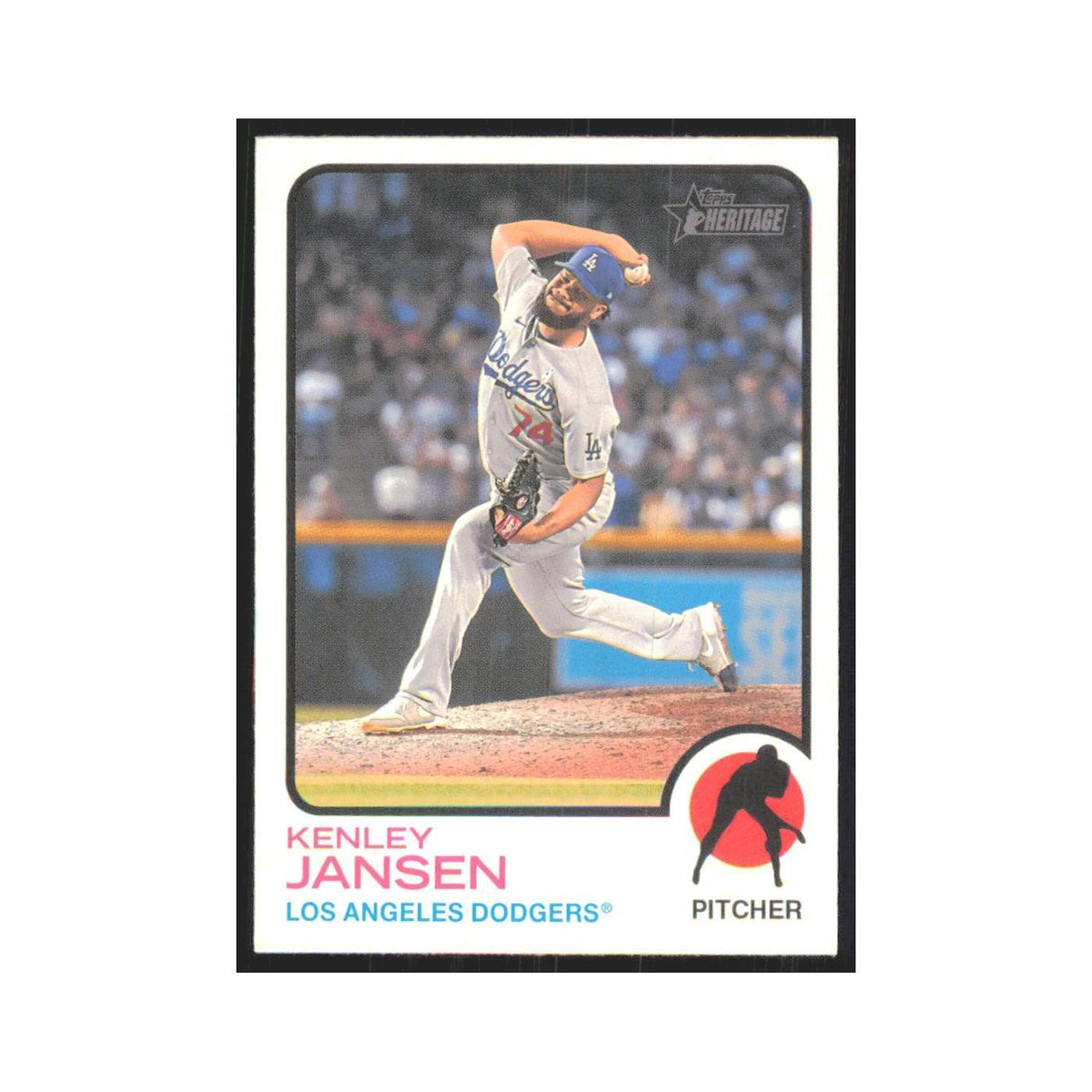 2022 Topps Heritage Kenley Jansen Dodgers #387