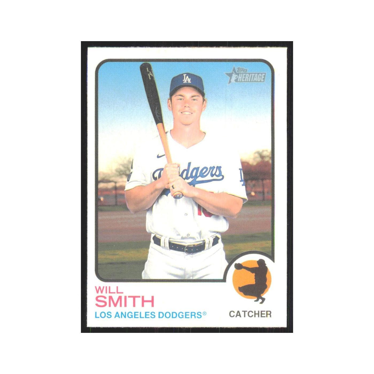 2022 Topps Heritage Will Smith Dodgers #200