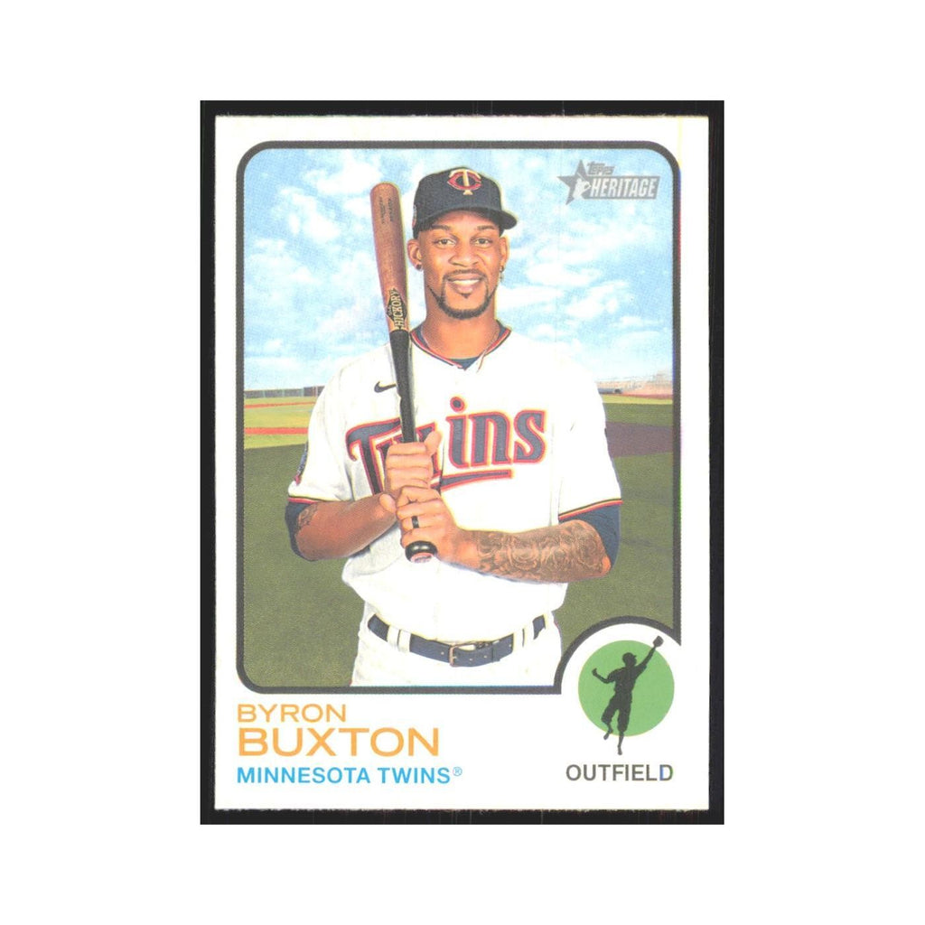 2022 Topps Heritage Byron Buxton Twins #186