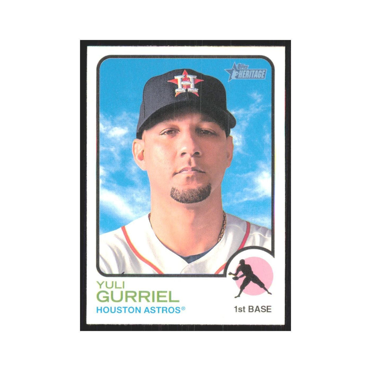 2022 Topps Heritage Yuli Gurriel Astros #145