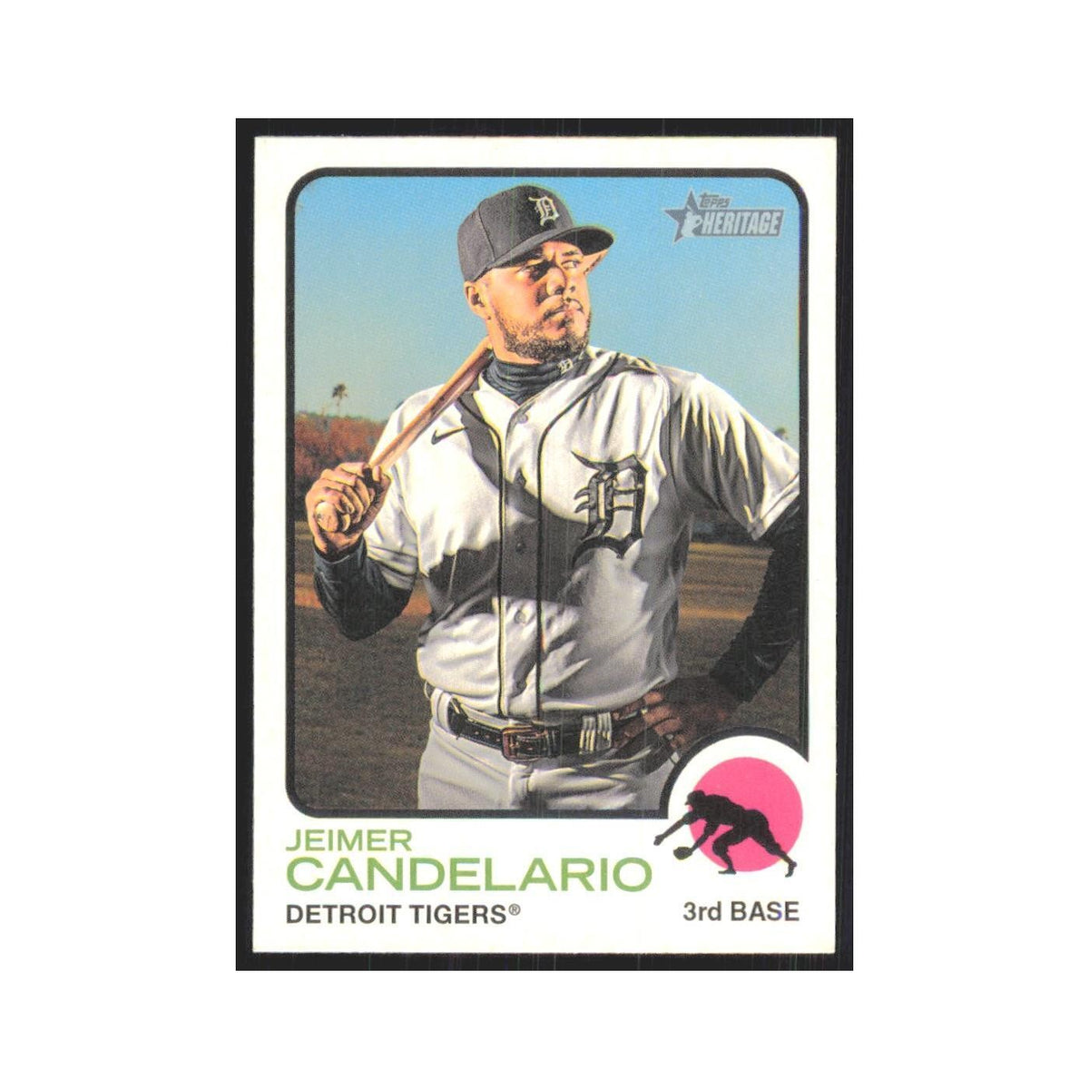 2022 Topps Heritage Jeimer Candelario Tigers #170