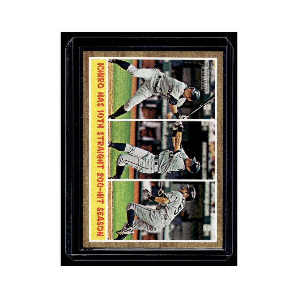 Ichiro Suzuki 2011 Topps Heritage #317 Seattle Mariners Baseball Card NM